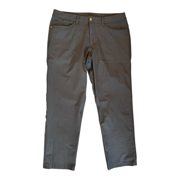 Lululemon ABC Pant Classic 32" Obsidian Size 34 Style M5583S - Picture 9 of 11